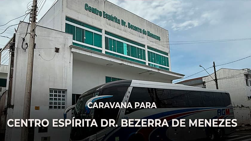 Caravana para Centro Espirita Bezerra de Menezes