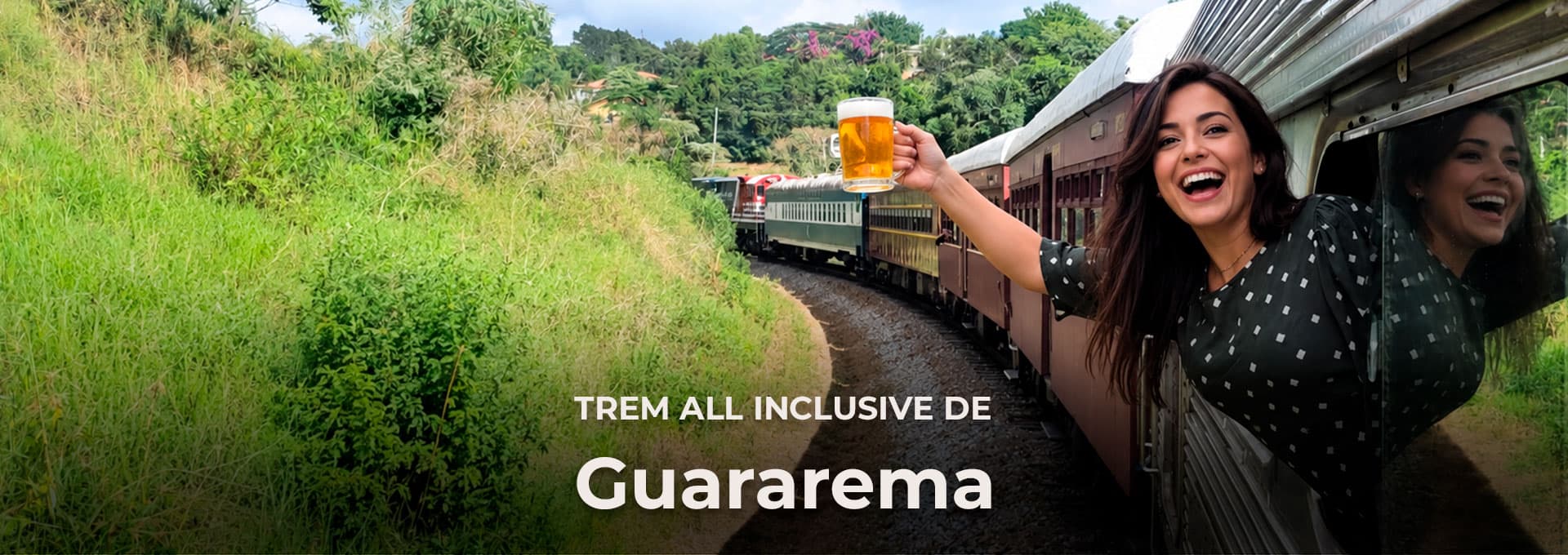 🚂 Trem All Inclusive Guararema 🚂 Classe Budd Company